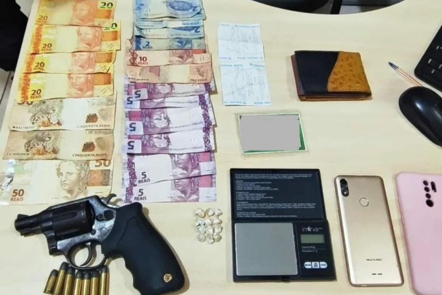 Homem é preso com drogas e arma de fogo em Jacundá