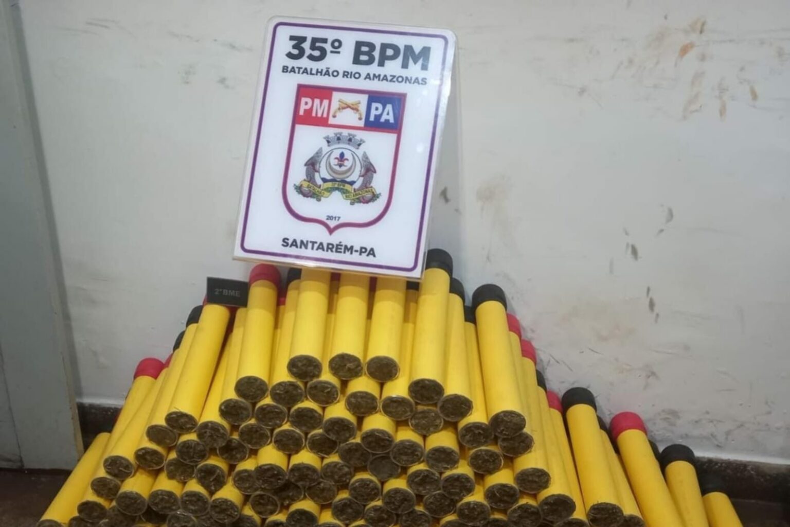 Ação integrada apreende mais de 90kg de drogas em Santarém