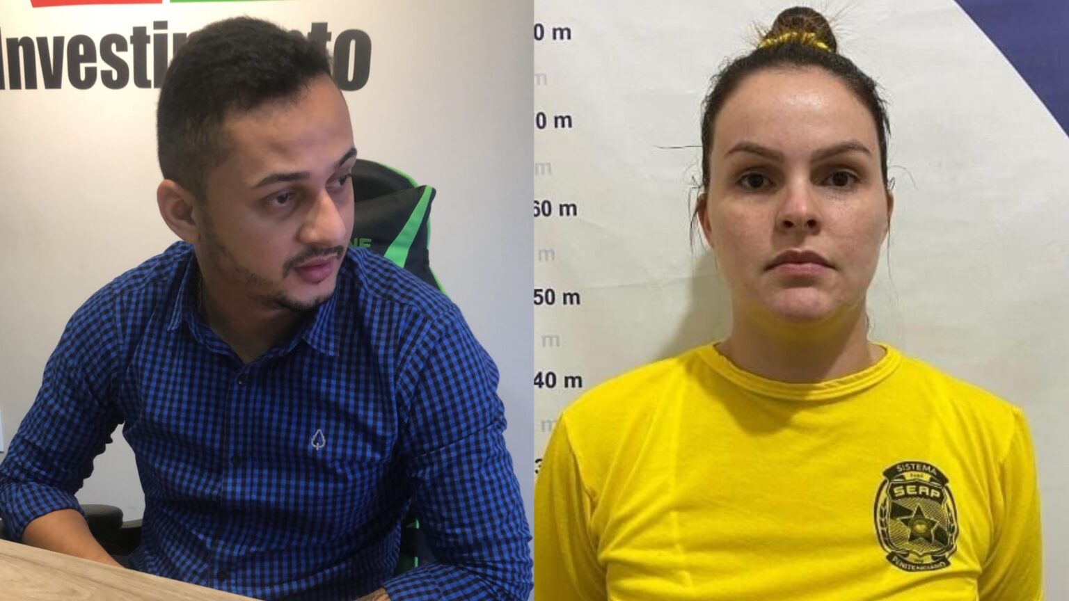 Marido de influencer presa segue foragido da Justiça