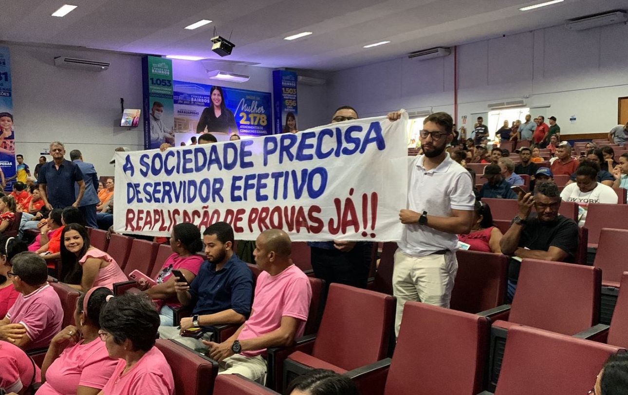 Candidatos de concurso público anulado por fraude pedem reaplicação das provas em Parauapebas