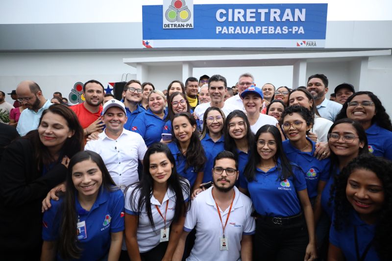 Governador Helder Barbalho entrega Ciretran de Parauapebas