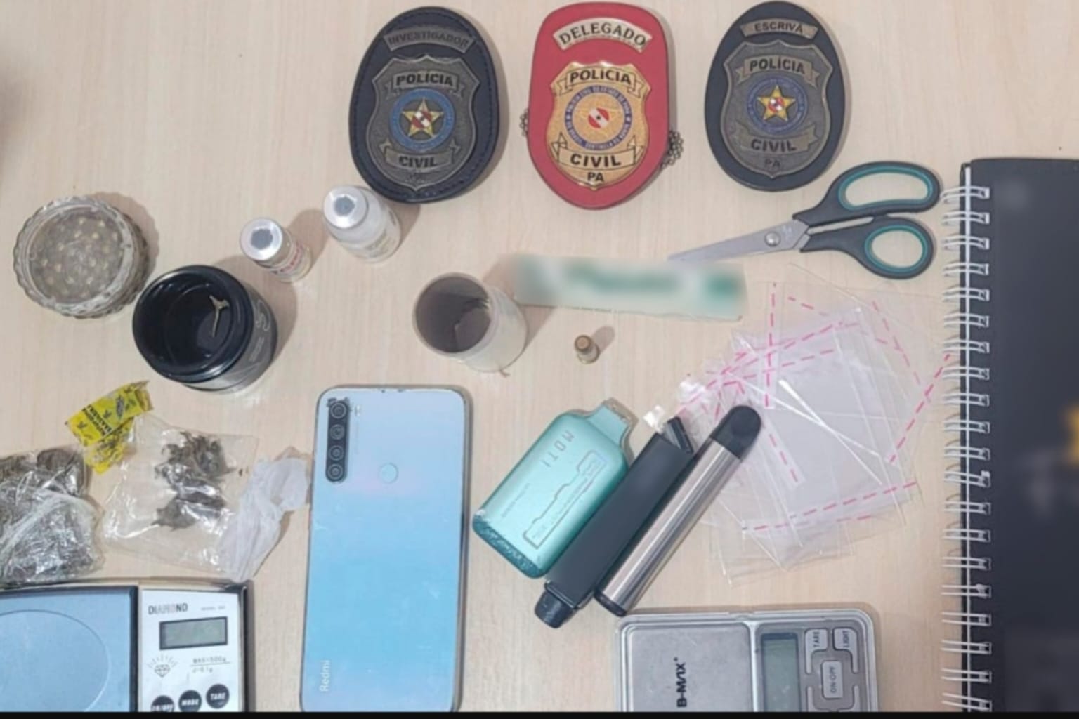 PC cumpre seis mandados de busca e apreensão em Paragominas