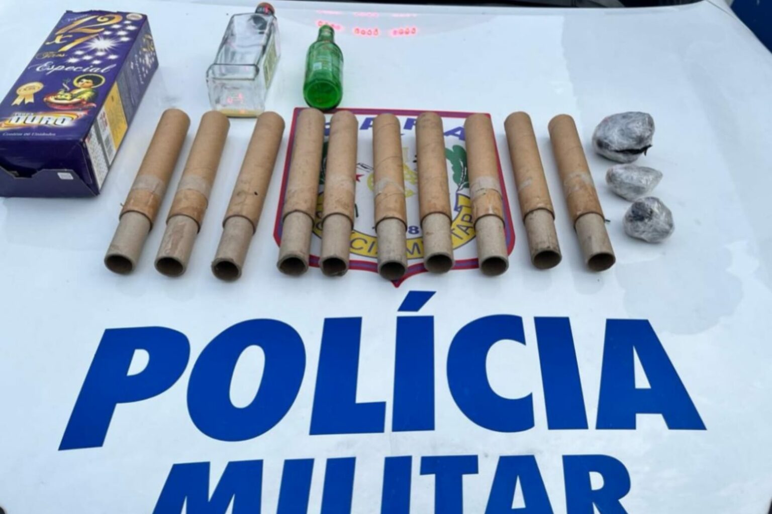 PM intercepta materiais explosivos antes de partida de futebol no Pará