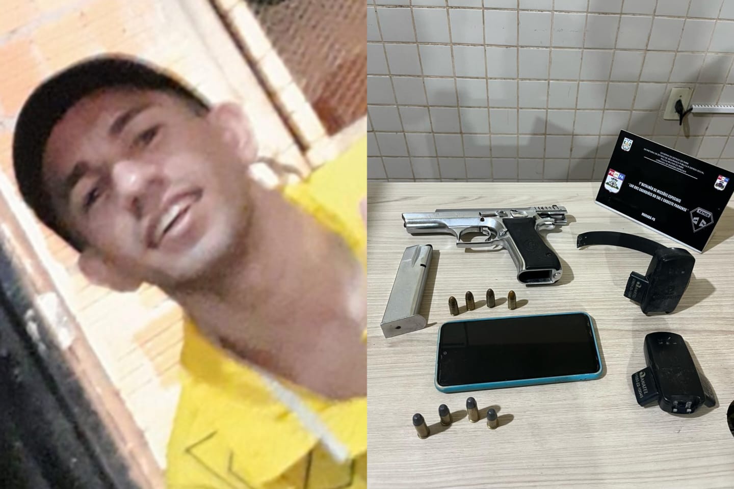 Criminoso morre baleado após apontar arma para PMs em Marabá