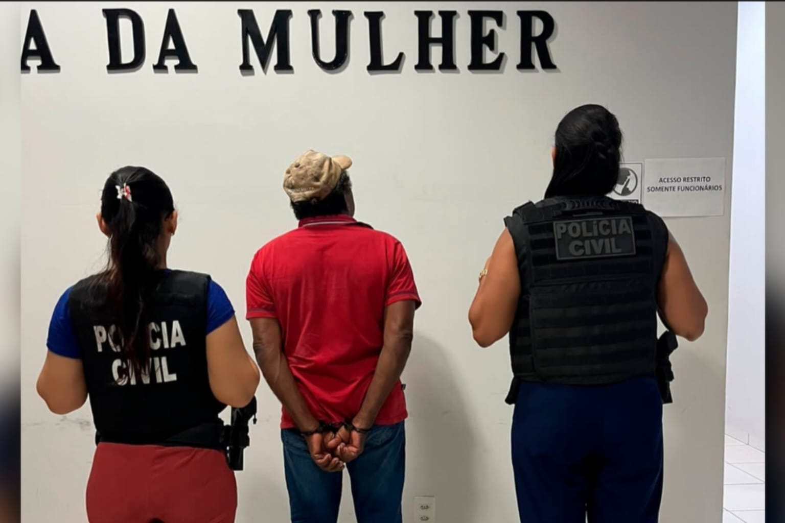 Pai é preso suspeito de estuprar e engravidar a própria filha em Redenção