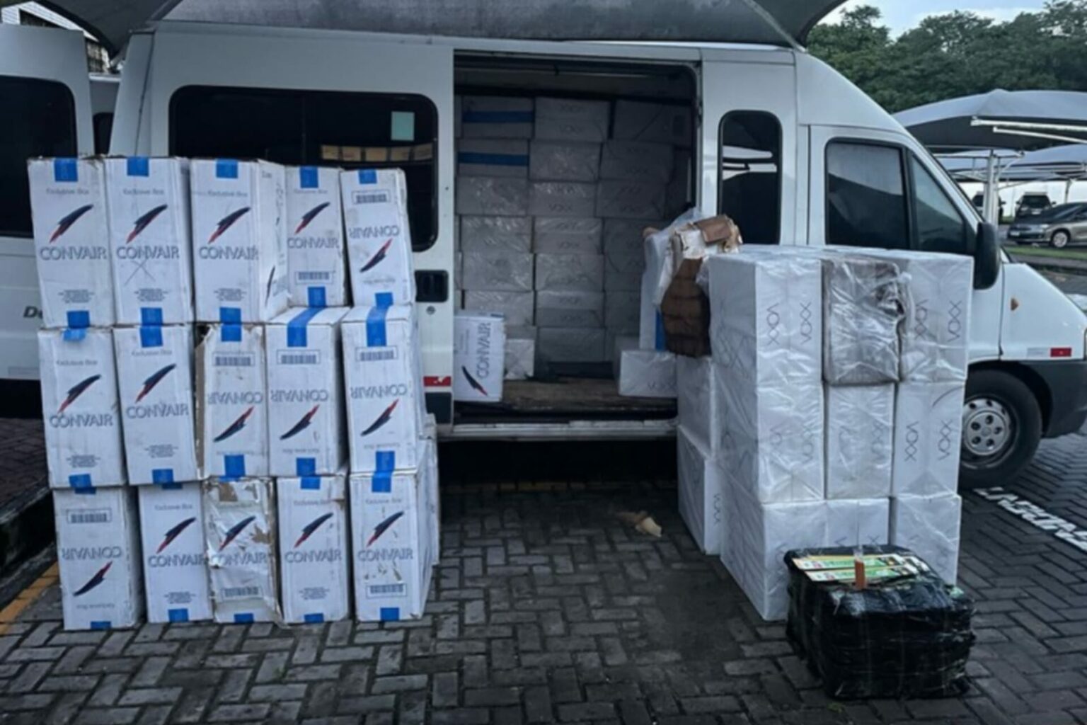 PRF apreende 50 mil maços de cigarros contrabandeados no Pará