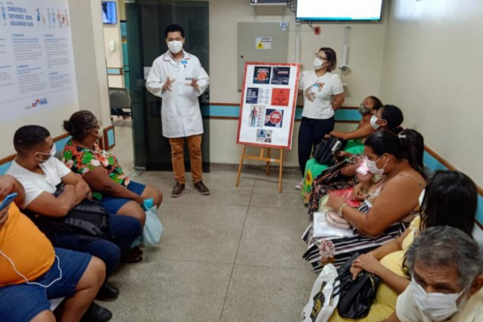 Hospital Regional de Marabá conscientiza sobre o combate às drogas e alcoolismo