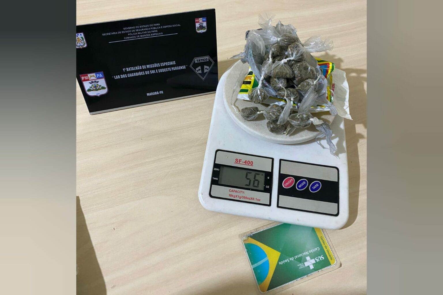 Dupla é presa por tráfico de drogas em Marabá