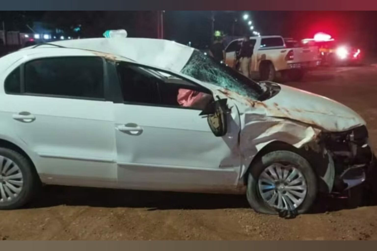 Acidente de trânsito deixa uma pessoa ferida na BR-163