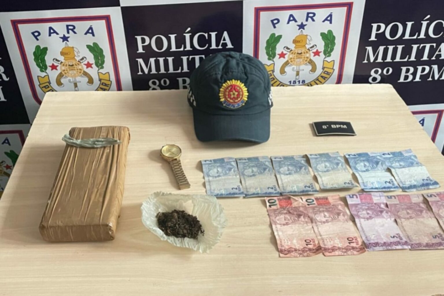 PM prende suspeito e apreende porções de maconha no Marajó