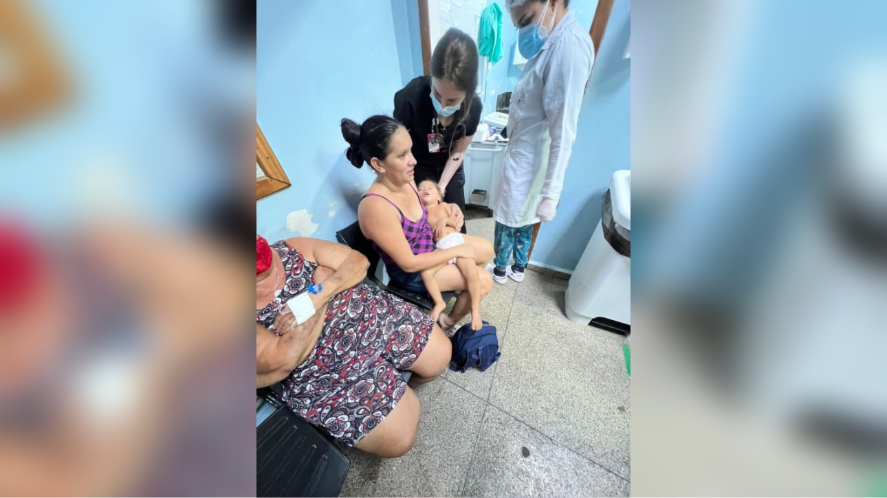 Polícia Militar salva criança engasgada e convulsionando em Marabá