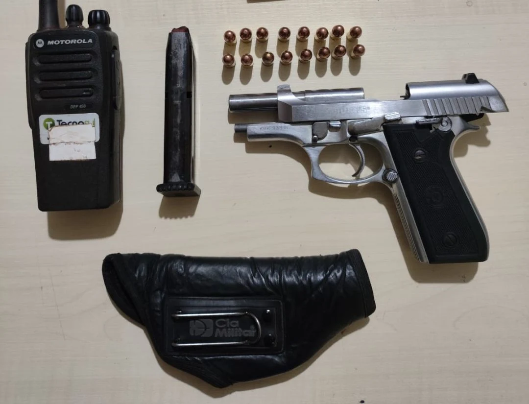 PM prende homem por porte ilegal de arma de fogo no sul do Pará