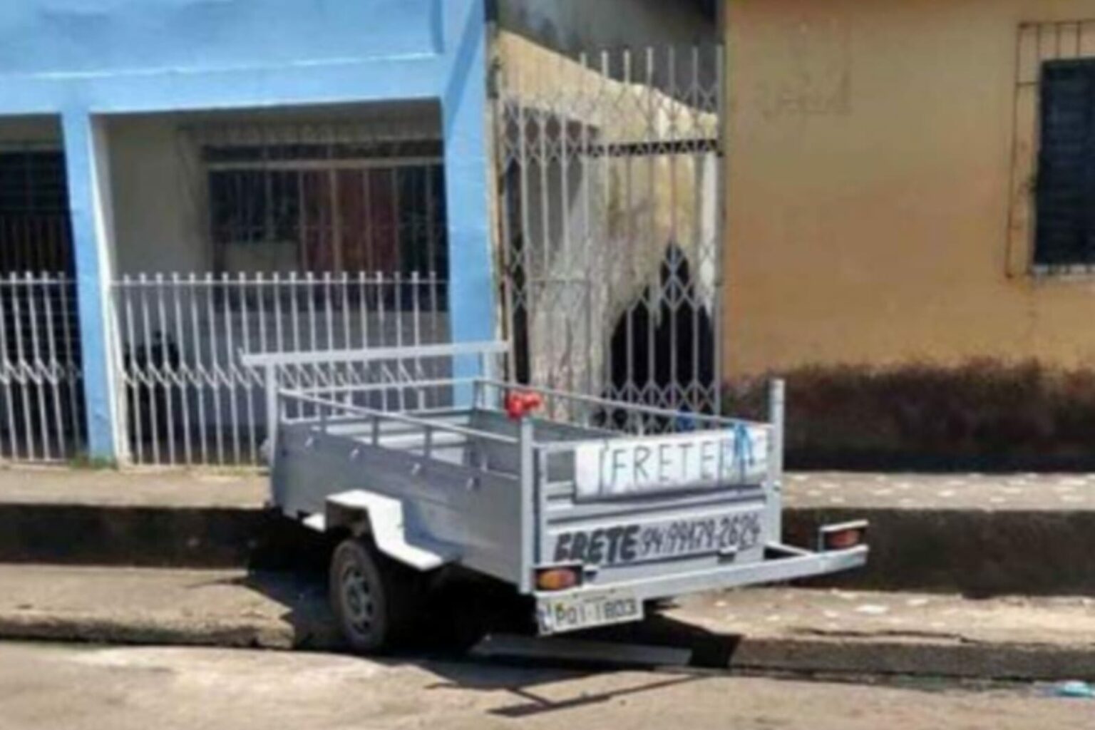 Carreta reboque é furtada em Marabá