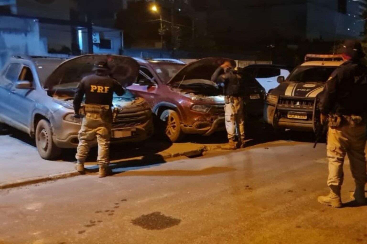PRF recupera dois veículos em Marabá
