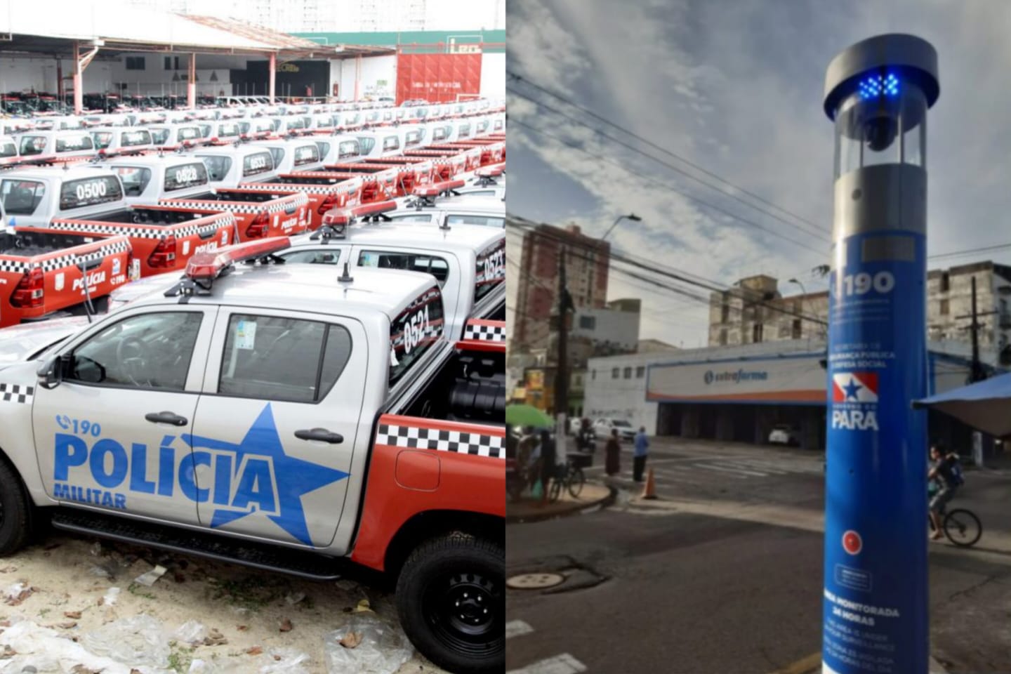 Estado entrega totens e novas viaturas da PM em Marabá, neste sábado (16)