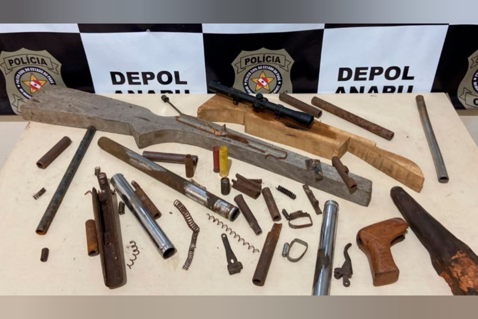 Fabricante clandestino de armas é preso em Anapu