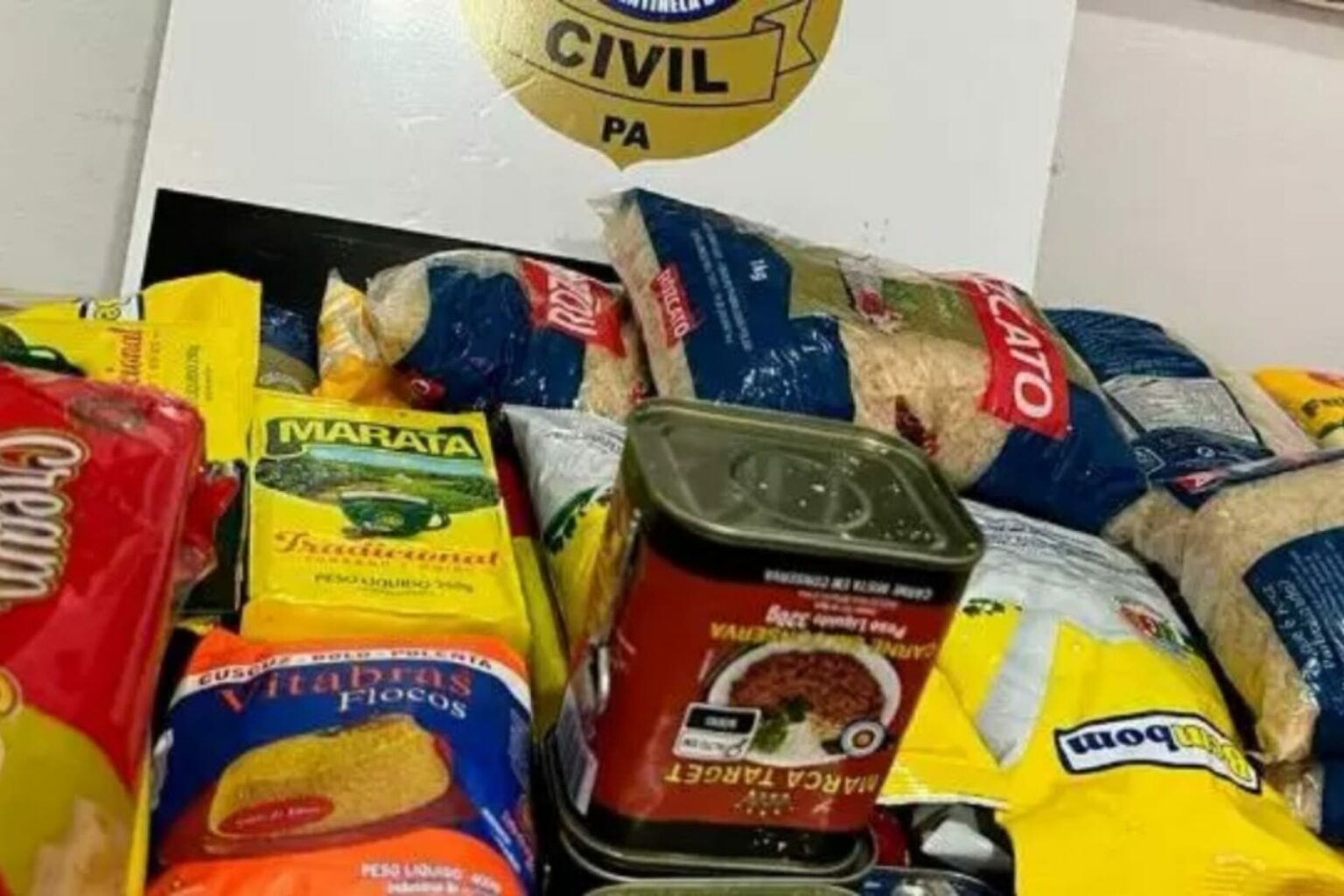 Dupla é presa após invasão e furto de merenda escolar no Pará
