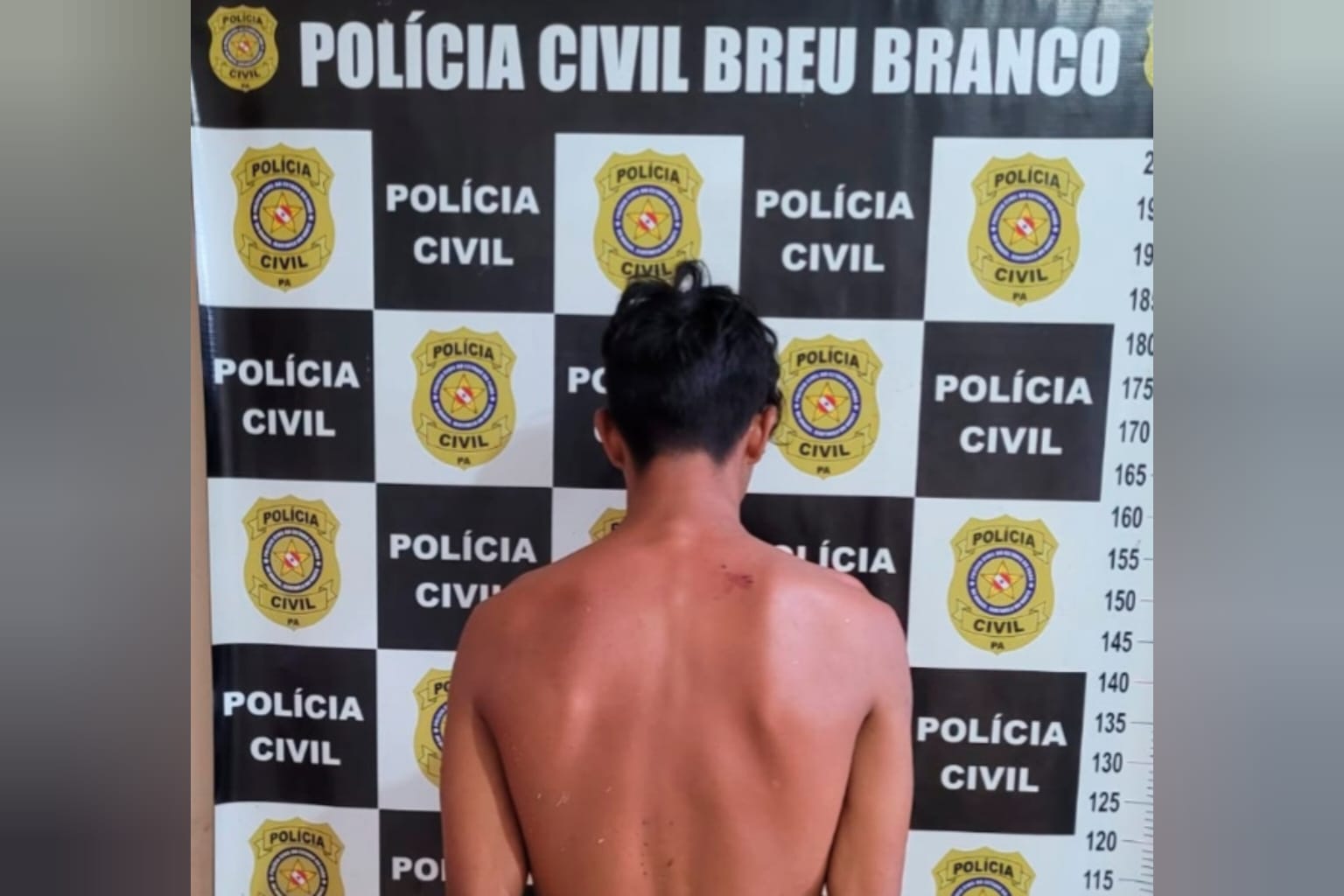 PC prende suspeito por lesão corporal contra a mulher em Breu Branco