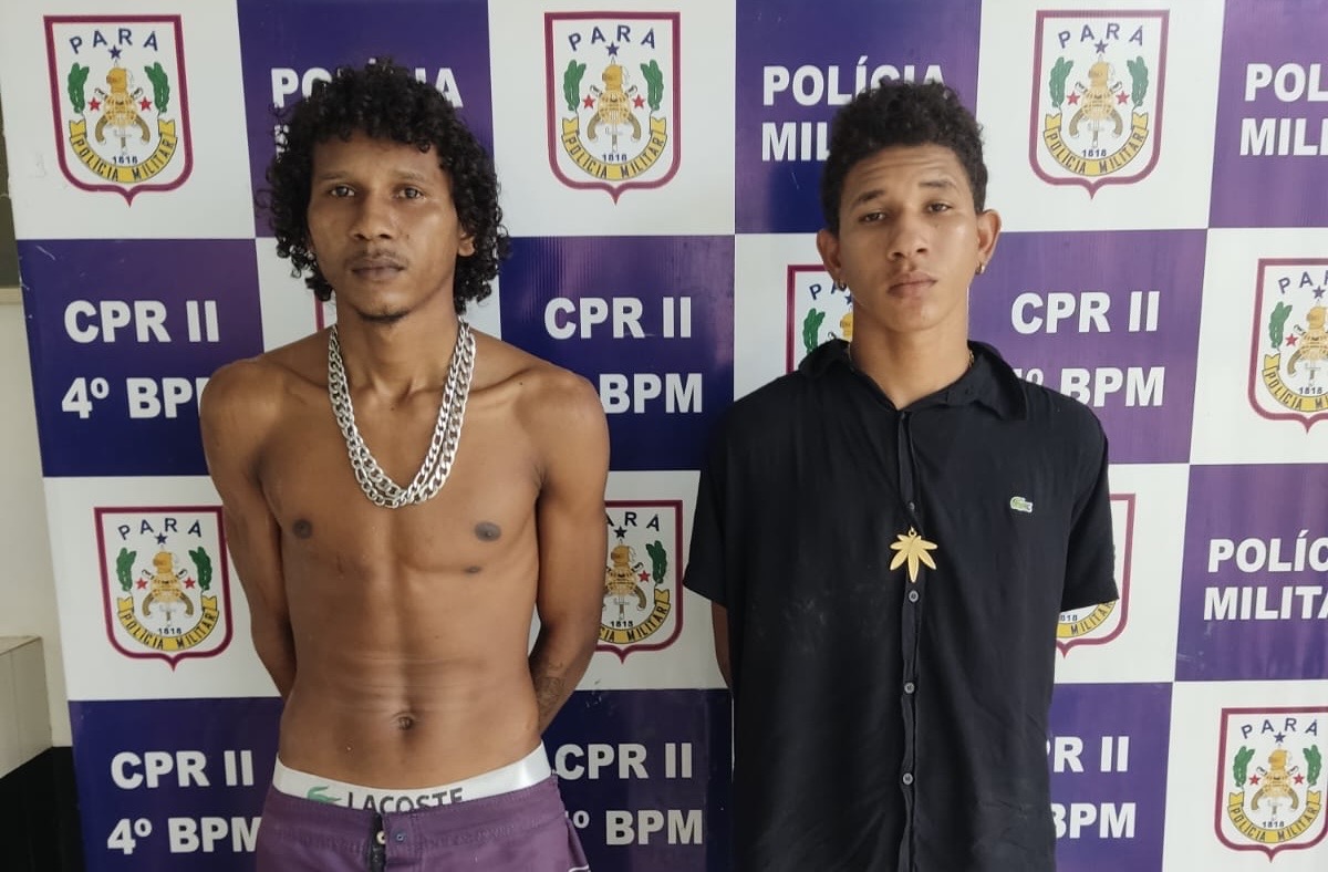PM prende dois irmãos com drogas, arma e até curió em Marabá