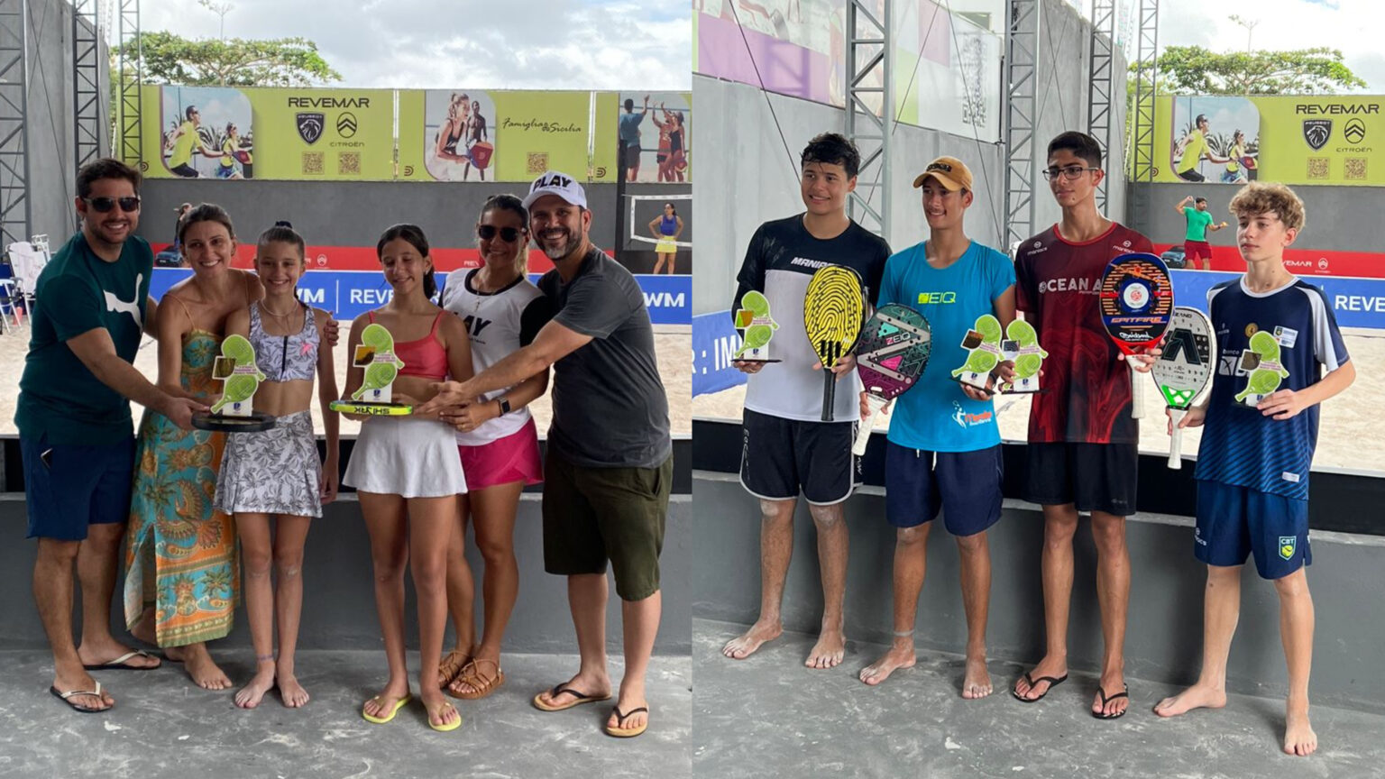 Marabá se destaca na segunda etapa do Campeonato Paraense de Beach Tennis