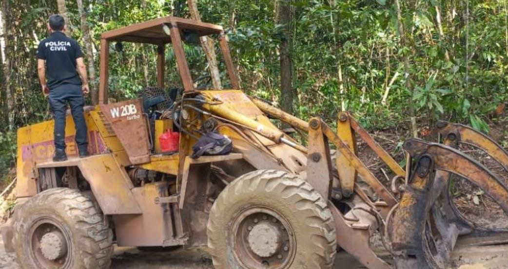 Veículos e motosserras para extração ilegal de madeira são apreendidos no Pará