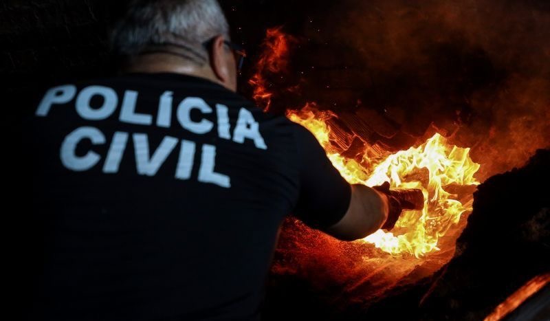 Polícia Civil incinera mais de 3 toneladas de drogas apreendidas no Pará
