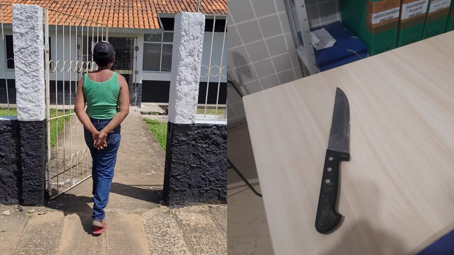 Mulher esfaqueia marido durante discussão em Itupiranga