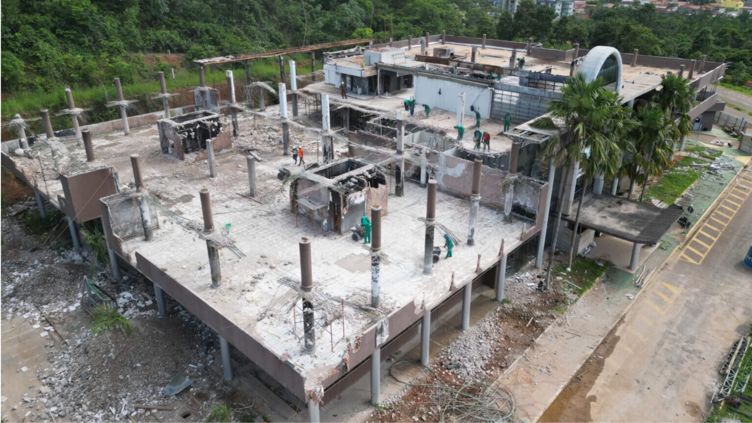 Reconstrução inicial da Prefeitura de Parauapebas custará mais de R$ 4 milhões