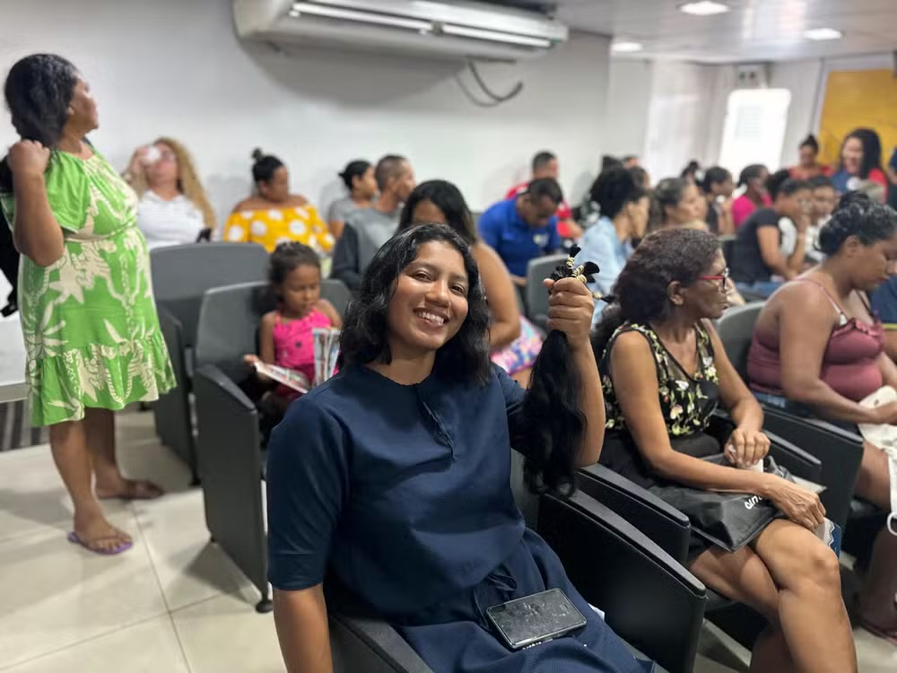 Mulheres se unem para cortar e doar cabelo a vítimas de escalpelamento no Pará