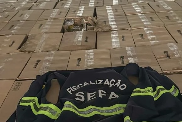 Quase 100 mil garrafas de aguardentes são apreendidas no oeste do Pará