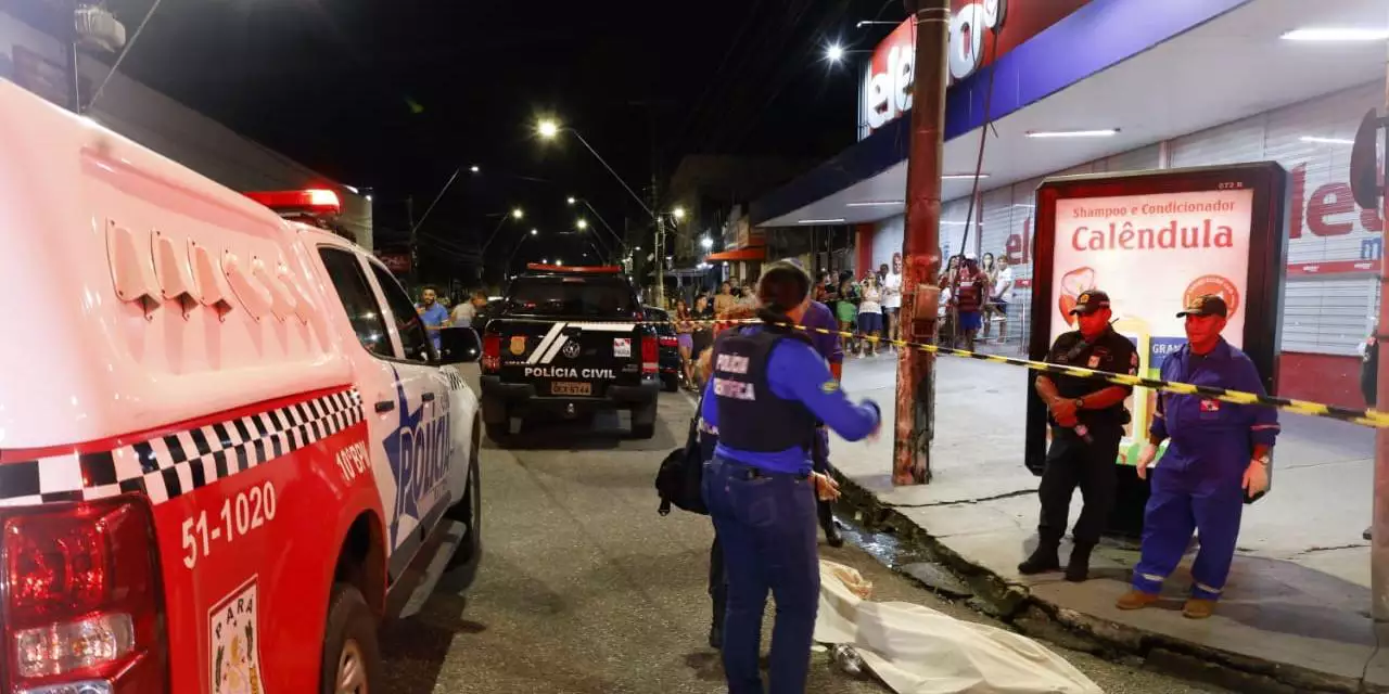 Homem é executado a tiros na frente da companheira no Pará