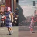 Motociclista vira ‘agente de trânsito’ após pane em semáforo no Pará