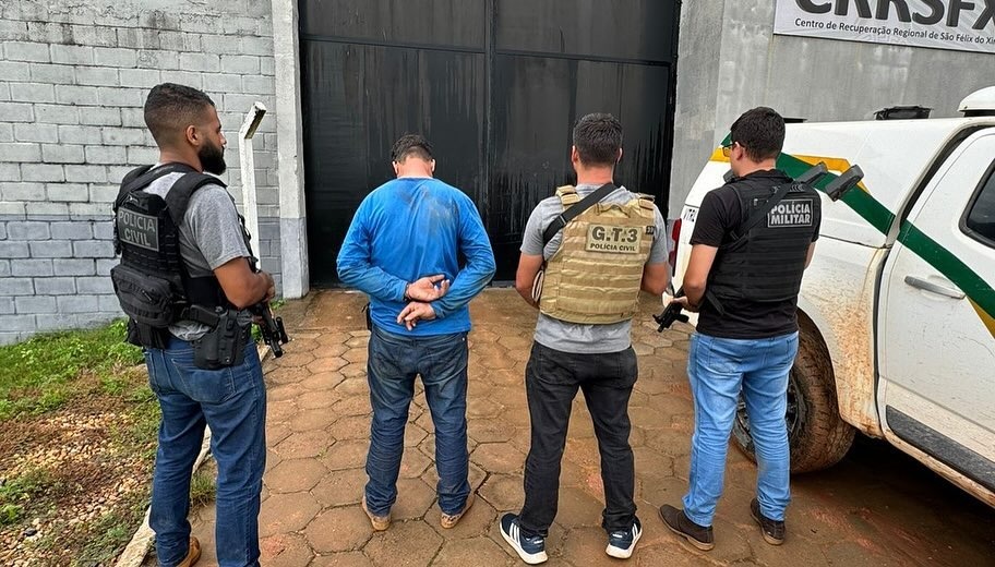 Homem acusado de assalto ao banco no Centro-Oeste é preso no Pará