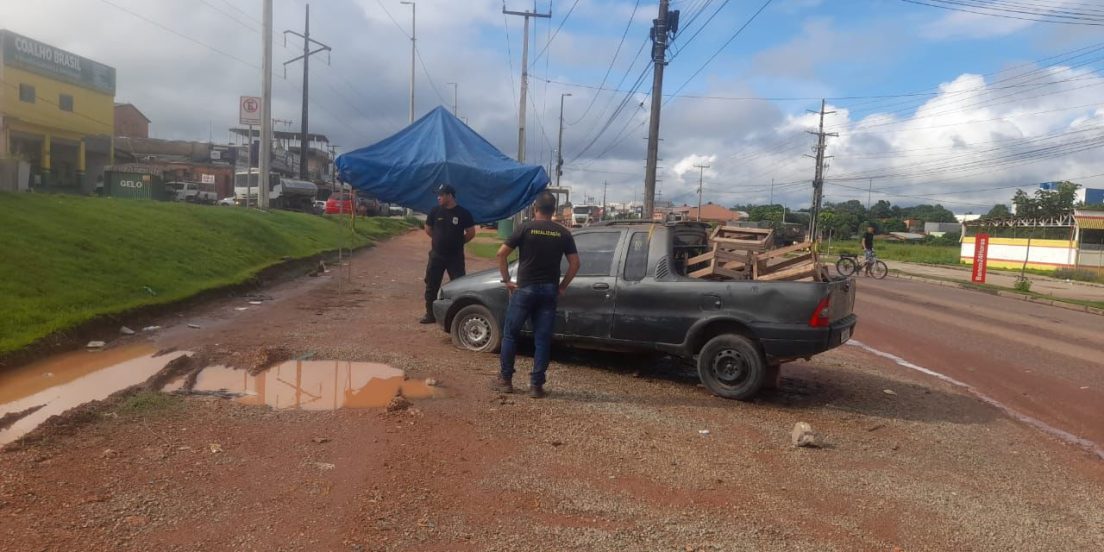 Veículos abandonados nas vias de Marabá são recolhidos pelo Departamento de Postura