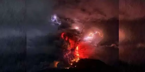 VÍDEO: vulcão entra em erupção na Indonésia e pode provocar tsunami