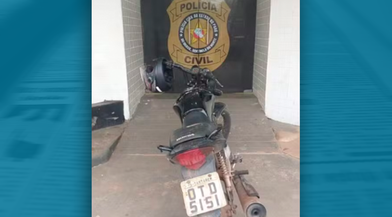 Criminosos roubam moto, realizam assaltos e a devolvem na casa do proprietário em Santarém