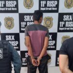 Polícia prende suspeito de tráfico de drogas em flagrante em Brasil Novo