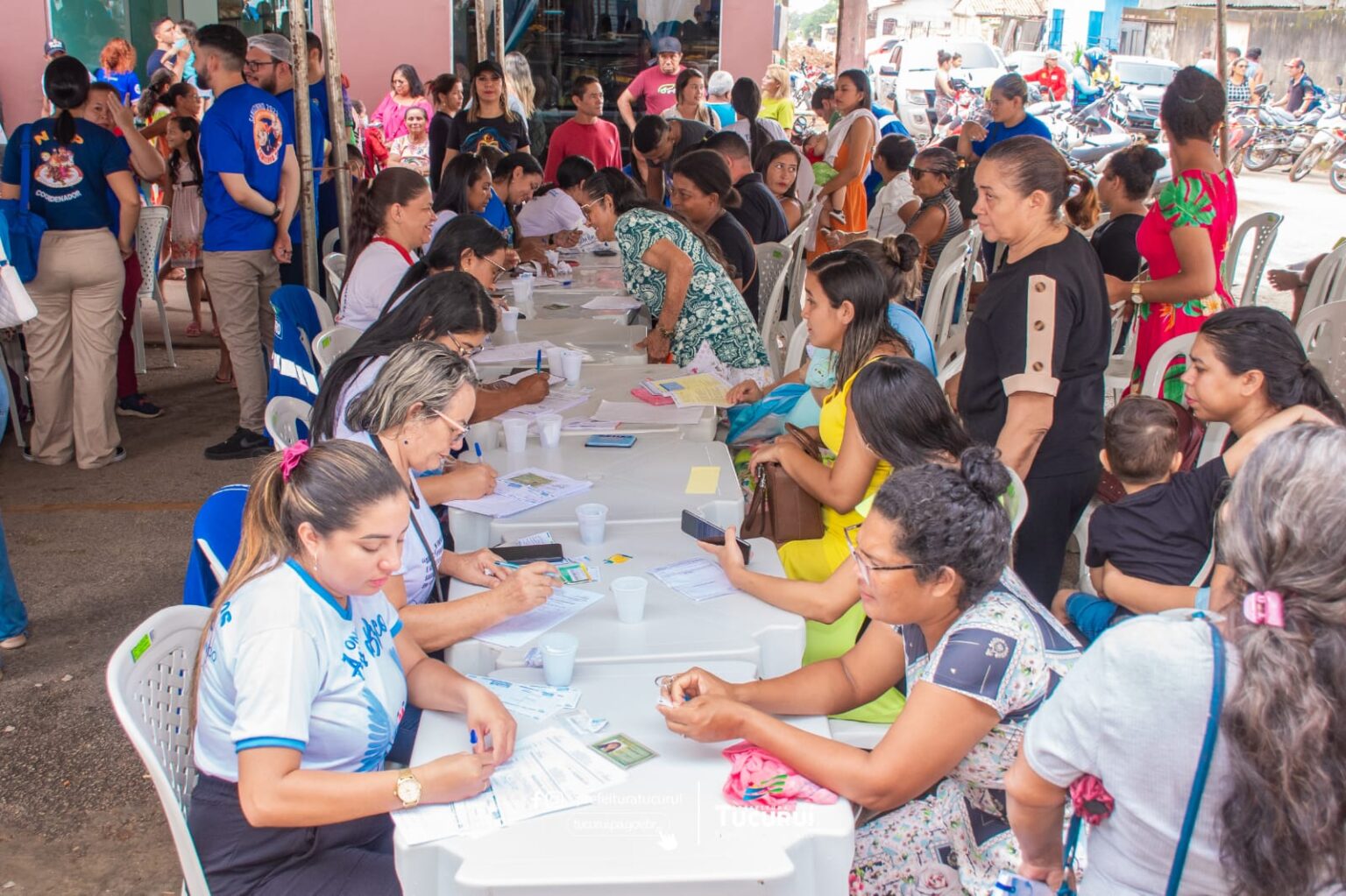 Bairro Beira Rio recebe ação itinerante da Prefeitura de Tucuruí
