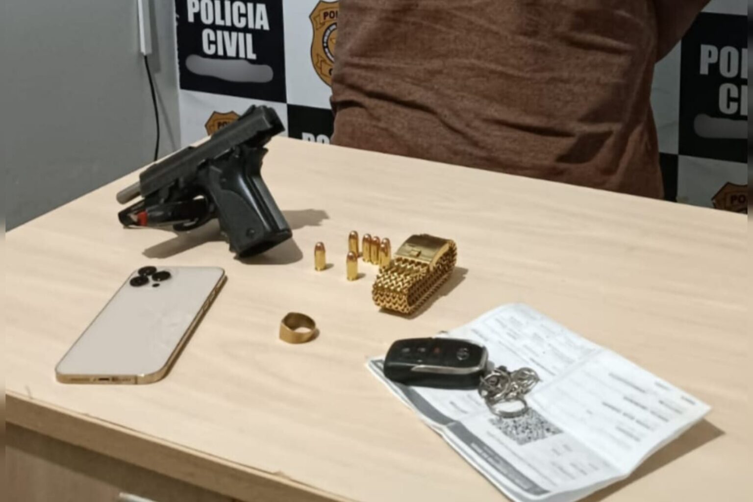 PM prende suspeito de ameaçar clientes de lanchonete em Dom Eliseu