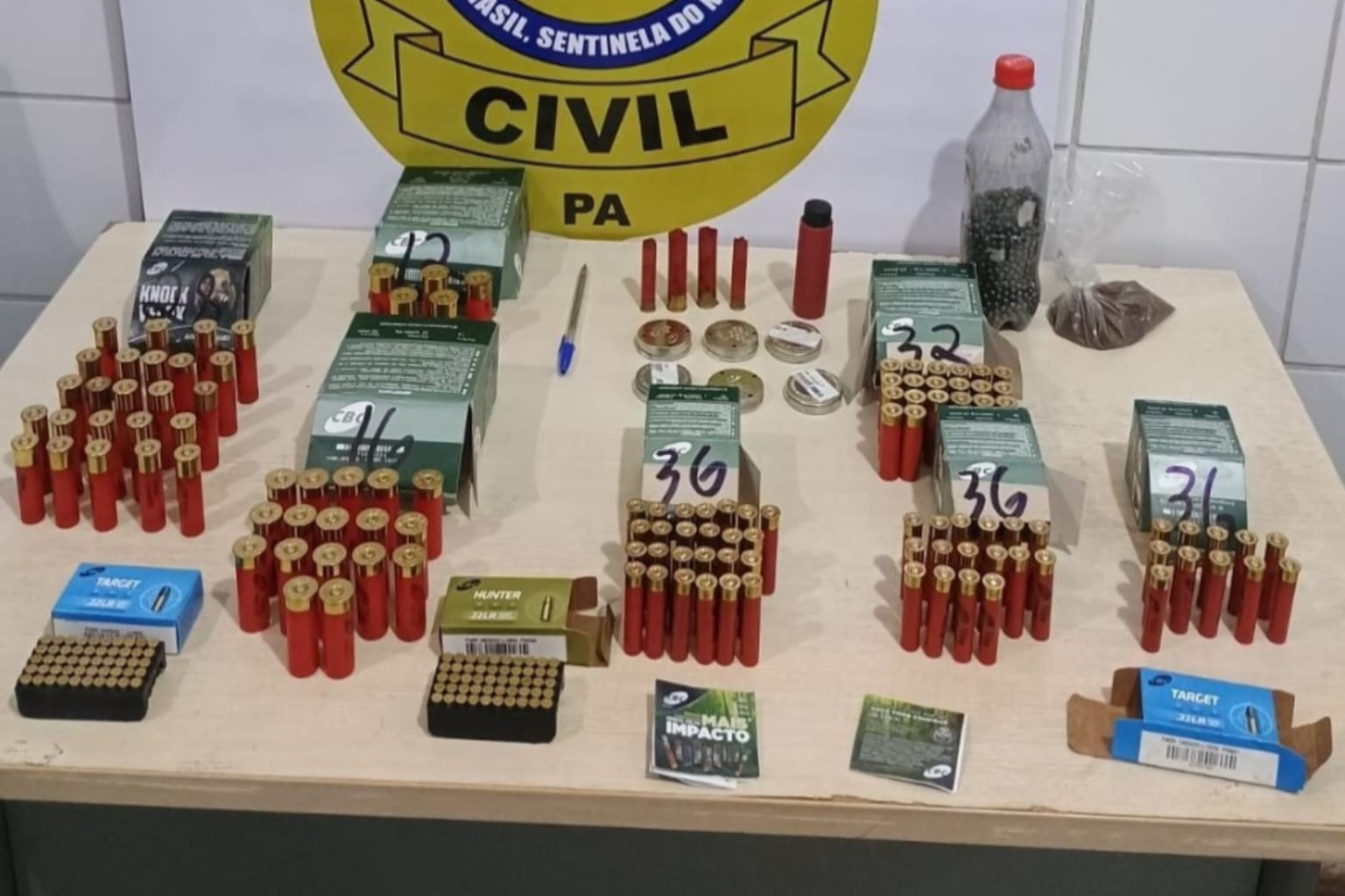 Suspeito de comercializar munições ilegais é preso no Pará