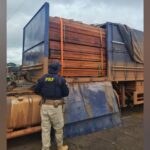PRF apreende 53m³ de madeira ilegal em Marabá