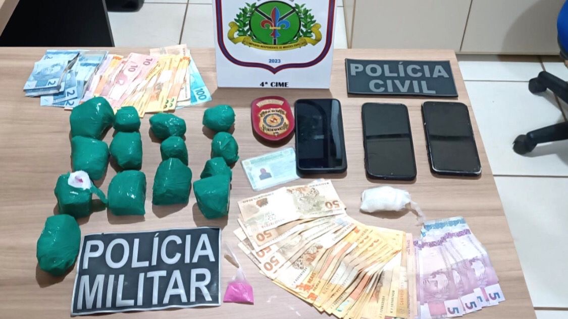Três homens são presos em Altamira por suspeita de envolvimento com tráfico