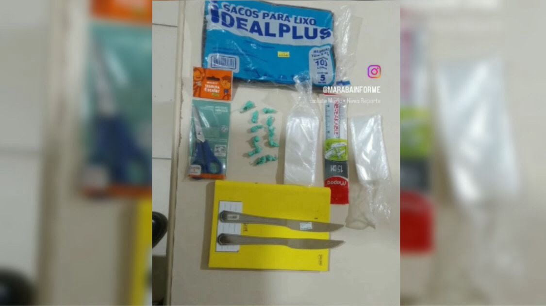 PM prende suspeito por tráfico de drogas em Marabá