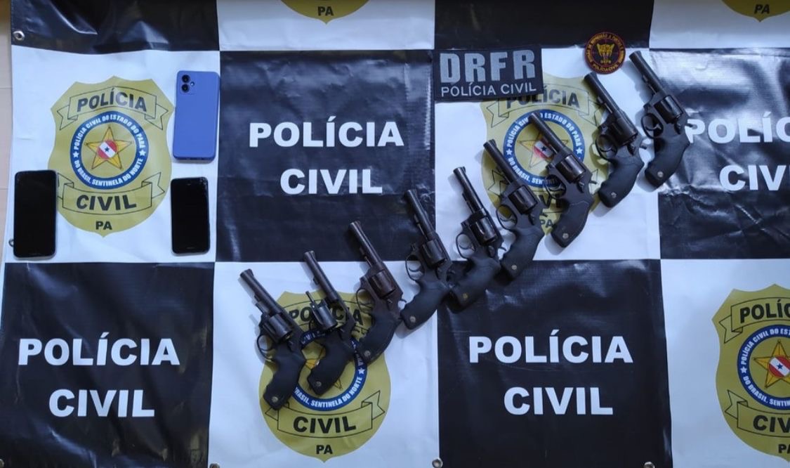 Bandidos roubam 30 armas de fogo de empresa de segurança no Pará