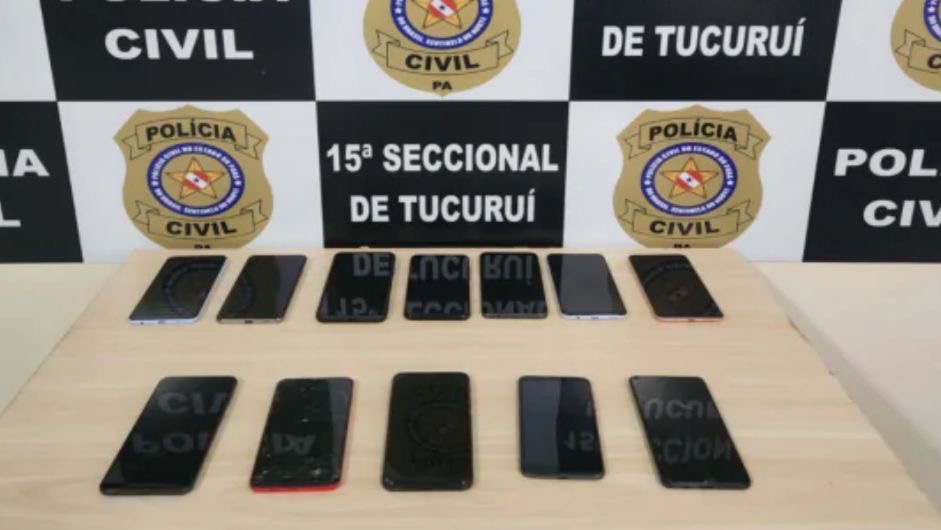 PC recupera celulares roubados e furtados e devolve aos donos, em Tucuruí