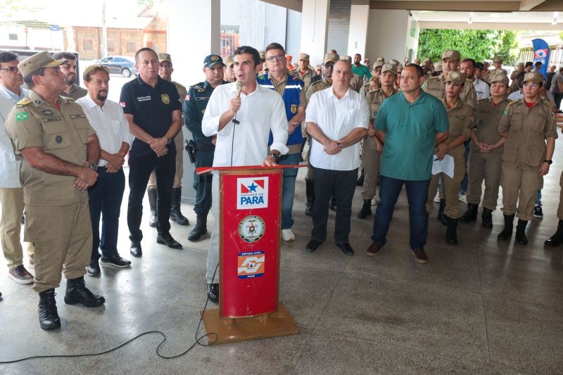 Prefeito de Xinguara participa do lançamento de operação de combate a incêndios do governo do Estado