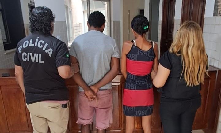 Casal investigado por roubo é preso, em Ulianópolis