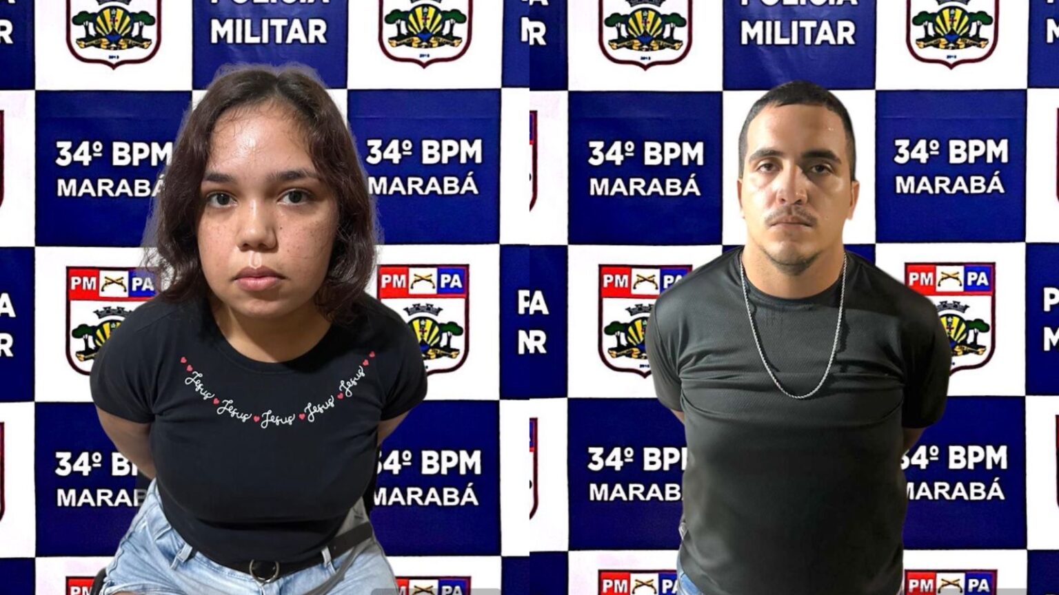 PM prende casal por tráfico de drogas em Marabá