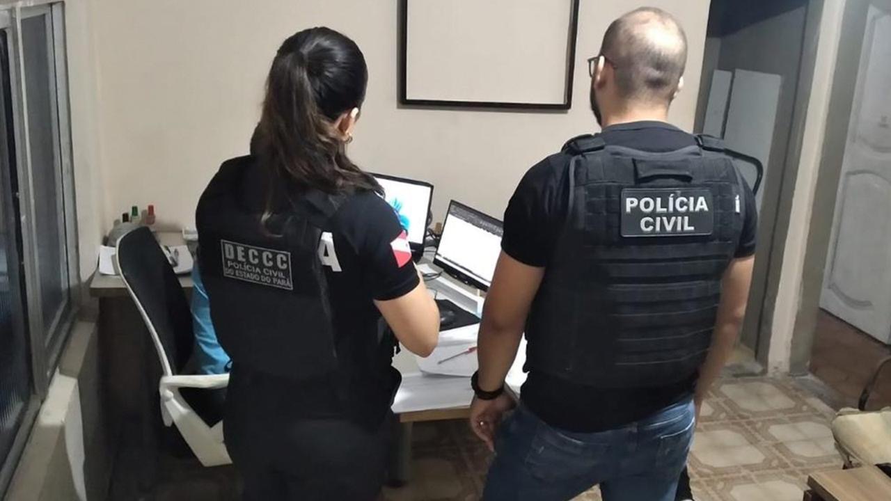 PC cumpre mandados contra suspeito de estupro de vulnerável virtual no Pará