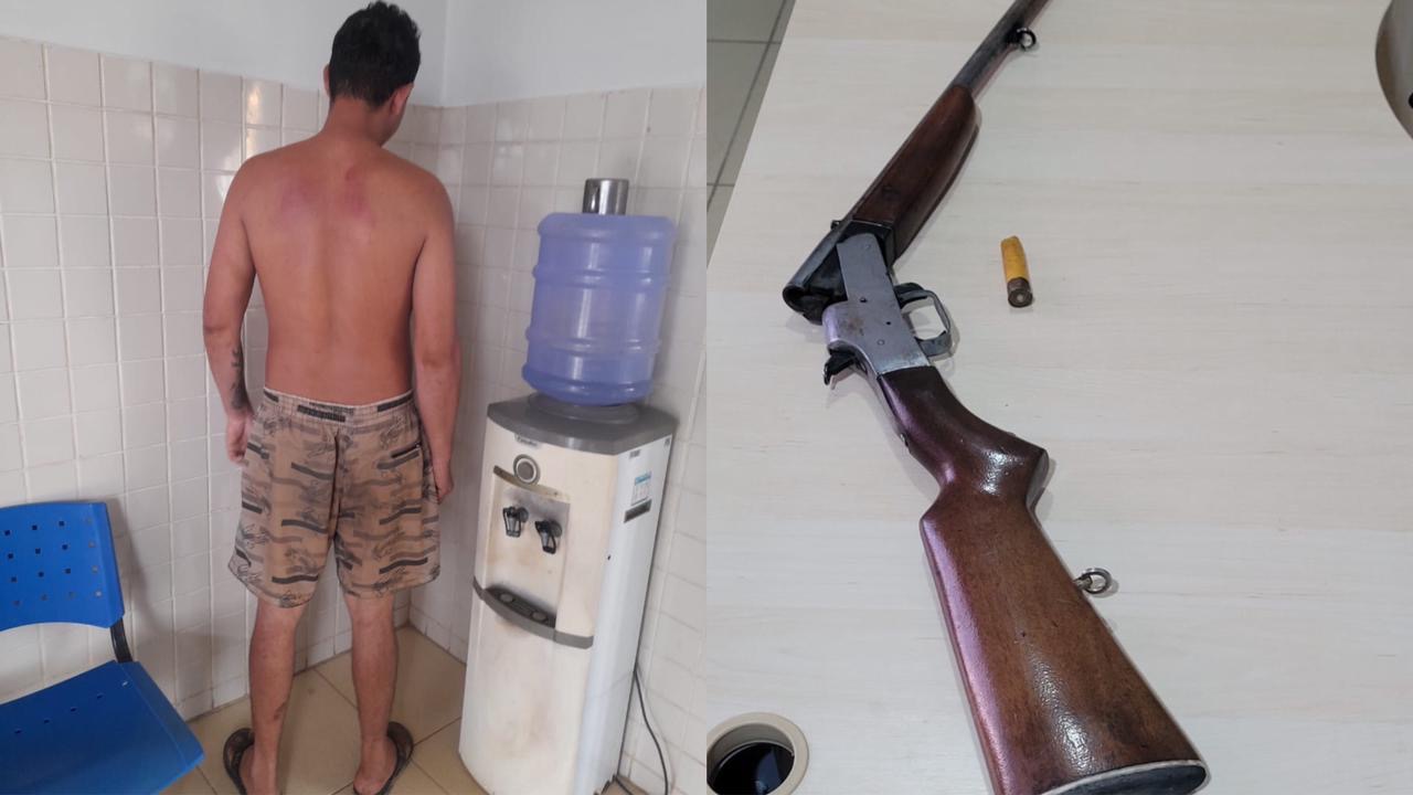 Polícia prende homem por posse ilegal de arma de fogo em Itupiranga